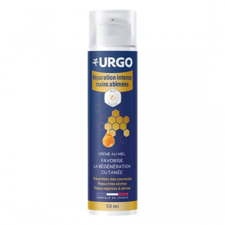 URGO Crème au Miel Réparation Intense Mains Abîmées 50ml