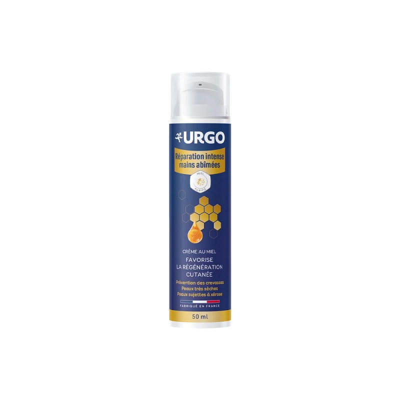 URGO Crème au Miel Réparation Intense Mains Abîmées 50ml URGO Crème au Miel Réparation Intense Mains Abîmées 50ml