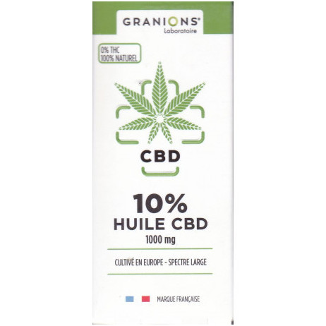 GRANIONS HUILE CBD 10%