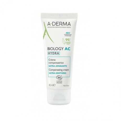 A-DERMA Biology-AC Hydra Crème Compensatrice Ultra Apaisante 40ml