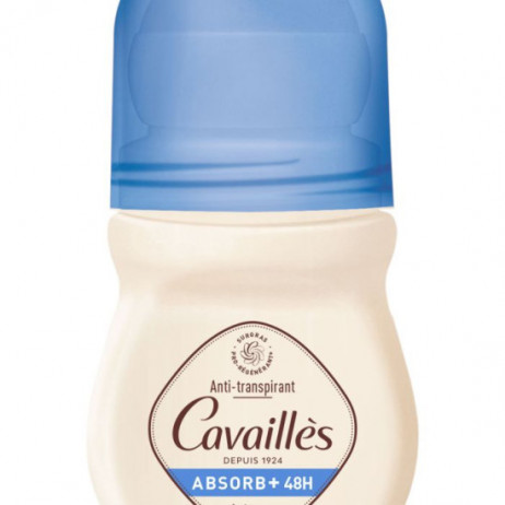 CAVAILLES Déodorant Absorb+ Anti-Traces Roll-On 50ml