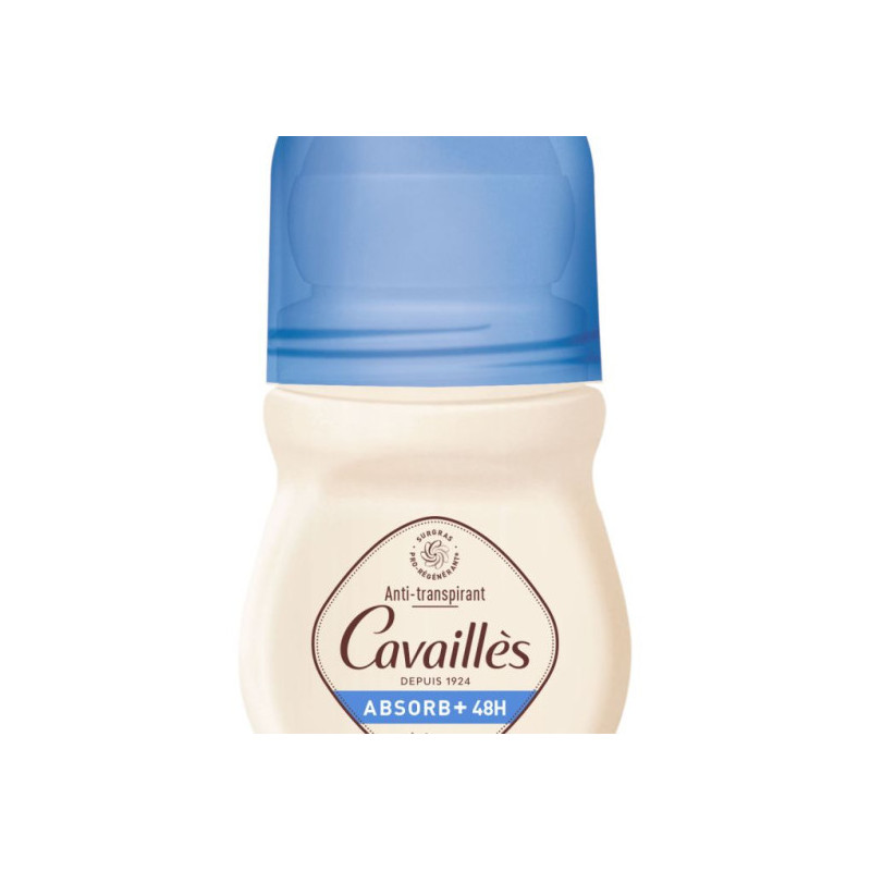 CAVAILLES Déodorant Absorb+ Anti-Traces Roll-On 50ml