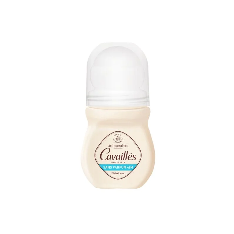 CAVAILLES Déodorant Absorb+ Sans Parfum Roll-on 50ml