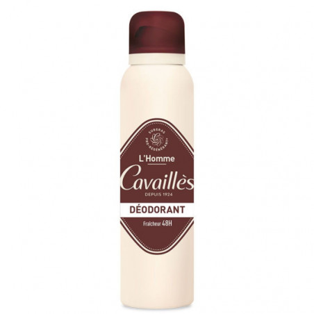 CAVAILLES Déodorant Homme Dermato 48h Spray 150ml