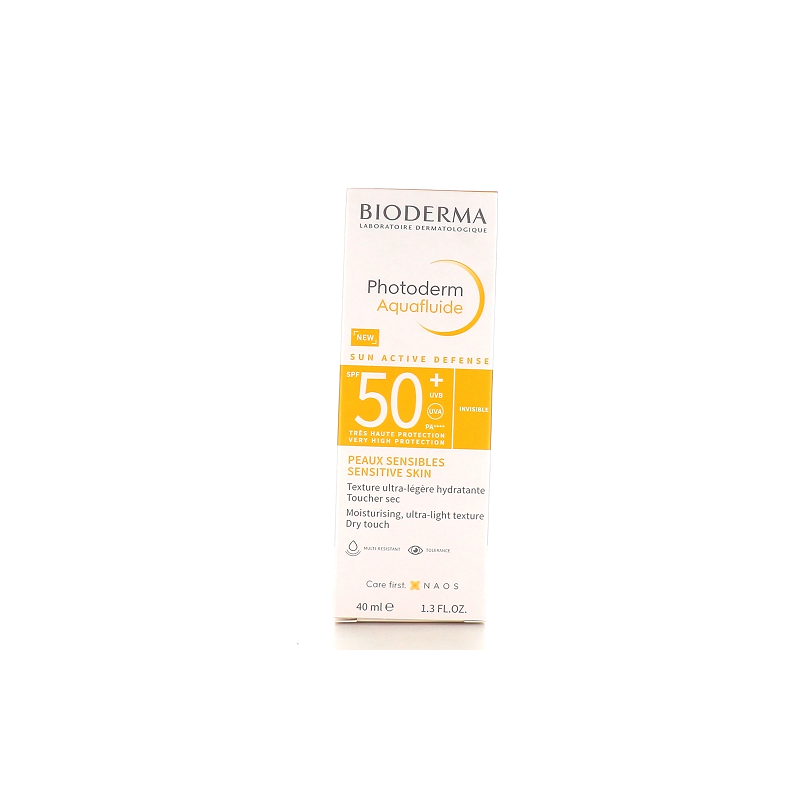 BIODERMA Photoderm Aquafluide Invisible SPF50+ 40ml