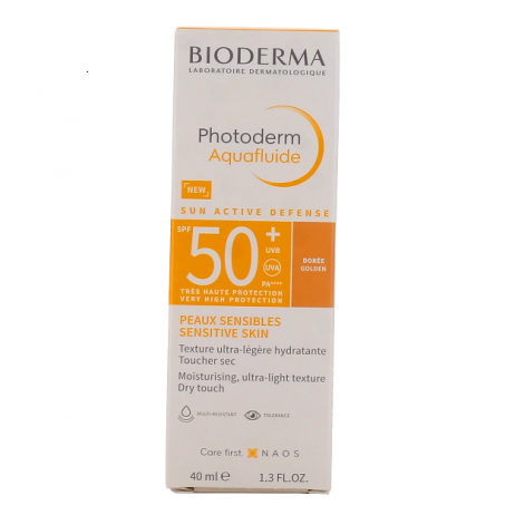 BIODERMA Photoderm Aquafluide Dorée SPF50+ 40ml