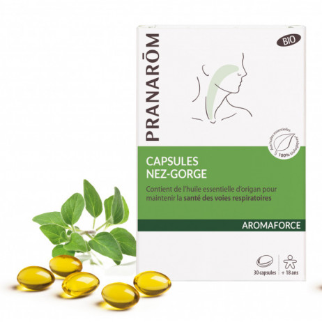 PRANAROM CAPSULES NEZ-GORGE