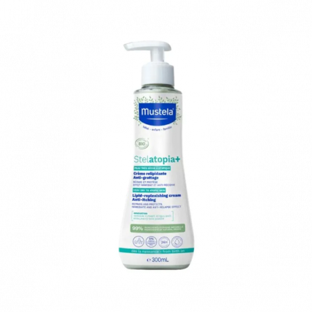 Mustela Stelatopia Crème Relipidante Anti-Grattage 300ml