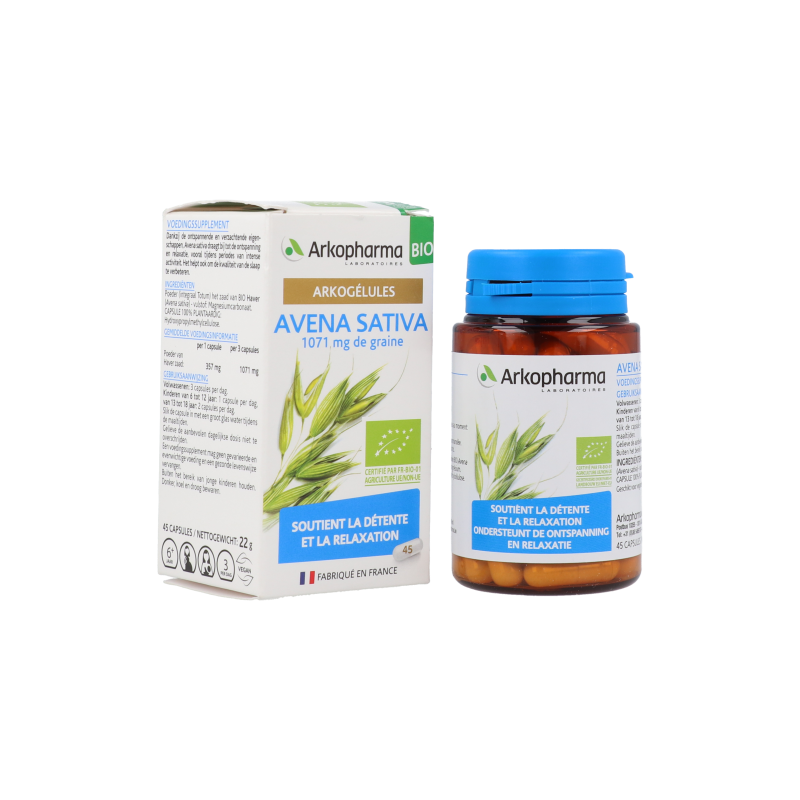 ARKOPHARMA Avena sativa 45 gélules ARKOPHARMA Avena sativa 45 gélules
