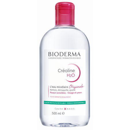 BIODERMA Créaline H2O Eau Micellaire Visage & Yeux
