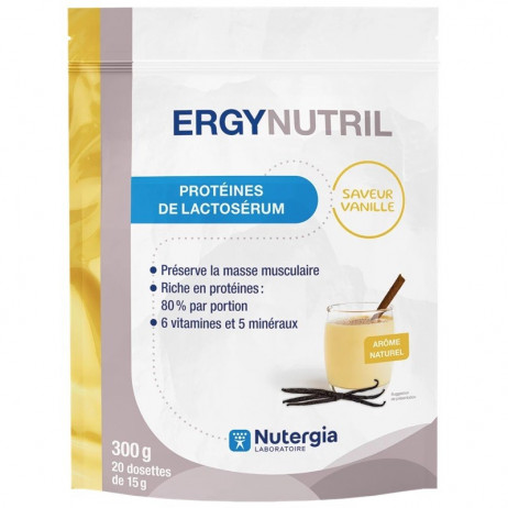 NUTERGIA ErgyNutril 300g vanille paramedocdiscount