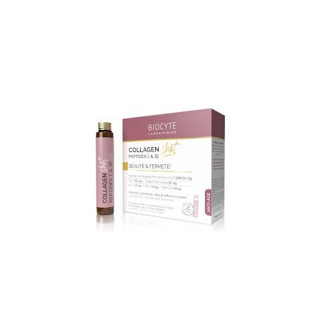 BIOCYTE Collagen Shot Beauté et Fermeté 10 Shots Goût Cerise