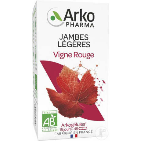 ARKOPHARMA Arkogélules Vigne rouge paramedocdiscount.com
