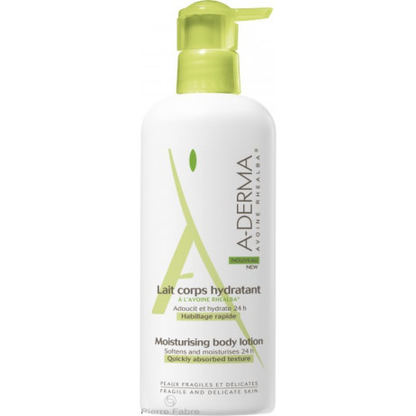 A-DERMA lait corps hydratant 400ml
