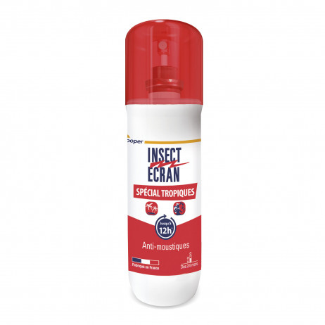 INSECT ECRAN Répulsif peau spécial tropiques spray 75ml