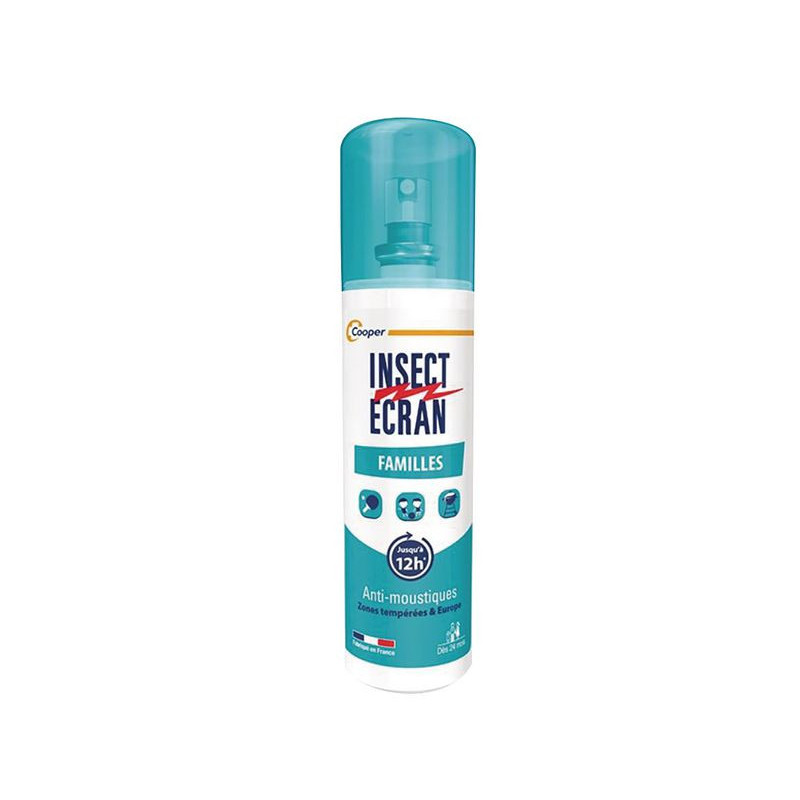 INSECT ECRAN Répulsif peau Famille spray 100ml INSECT ECRAN Répulsif peau Famille spray 100ml