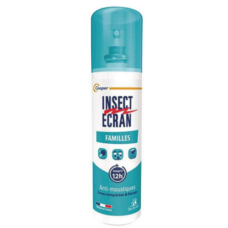 INSECT ECRAN Répulsif peau Famille spray 100ml