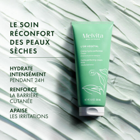 MELVITA L'Or Végétal Crème Hydra-Perfectrice Corps 200ml