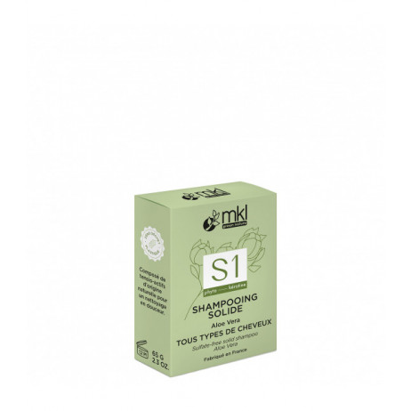 MKL S1 Shampooing Solide Aloe Vera BIO 65g
