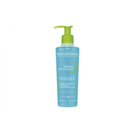 BIODERMA Sébium Gel Moussant Nettoyant Purifiant