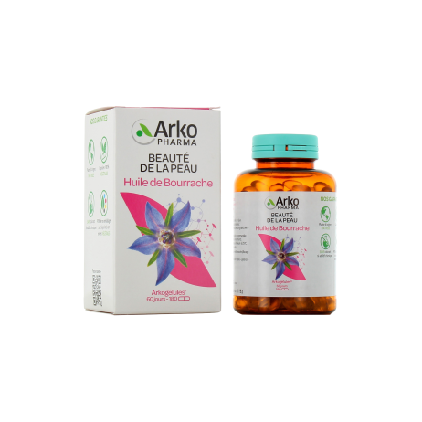 ARKOPHARMA Huile de Bourrache Beauté de la Peau 60gélules