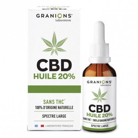 GRANIONS Huile CBD 20% 10ml