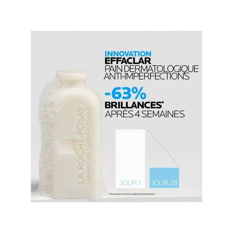 LA ROCHE-POSAY Effaclar Pain Dermatologique Anti-Imperfections 65g