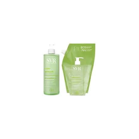 SVR Sebiaclear Gel Moussant 400ml+Recharge 400ml OFFRE SPECIALE