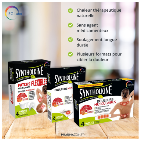 SYNTHOLKINE Patchs chauffants