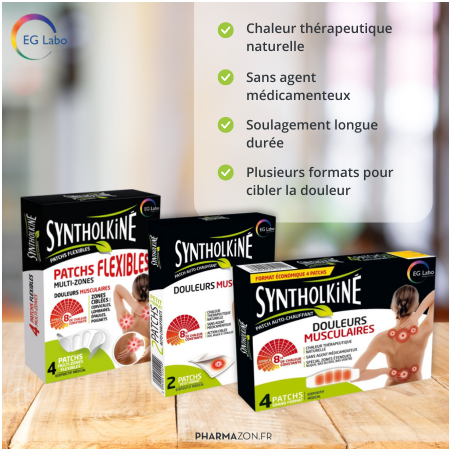 SYNTHOLKINE Patchs chauffants