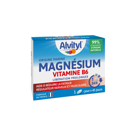 Alvityl Magnésium B6 45 jours / 45 comprimés