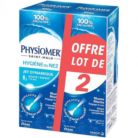 PHYSIOMER Hygiène du Nez Jet Dynamique 135ml