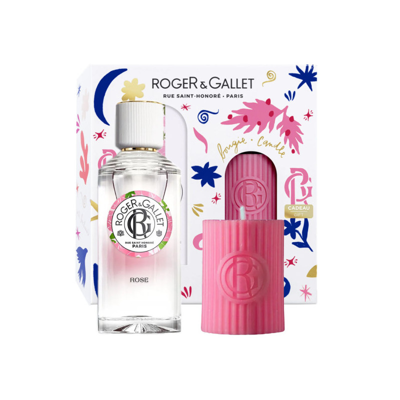 ROGER & GALLET Coffret Eau Parfumée Bienfaisante + Bougie OFFERTE ROGER & GALLET Coffret Eau Parfumée Bienfaisante + Bougie OFFERTE