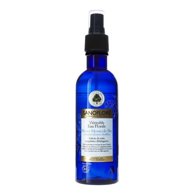 SANOFLORE véritable eua florale de bleuet 200ml SANOFLORE véritable eua florale de bleuet 200ml