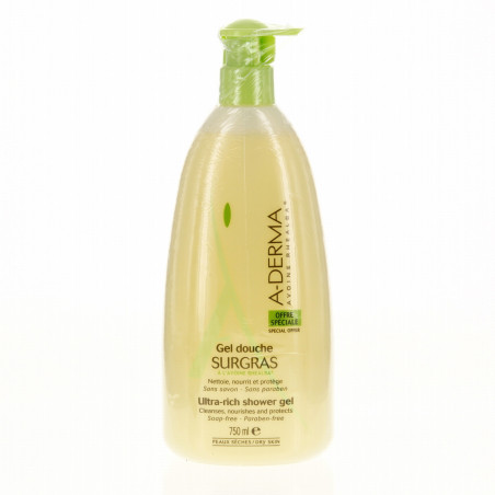 A-DERMA gel douche surgras