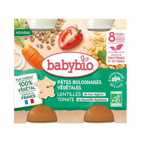 BABYBIO Petits Pots Pâtes...