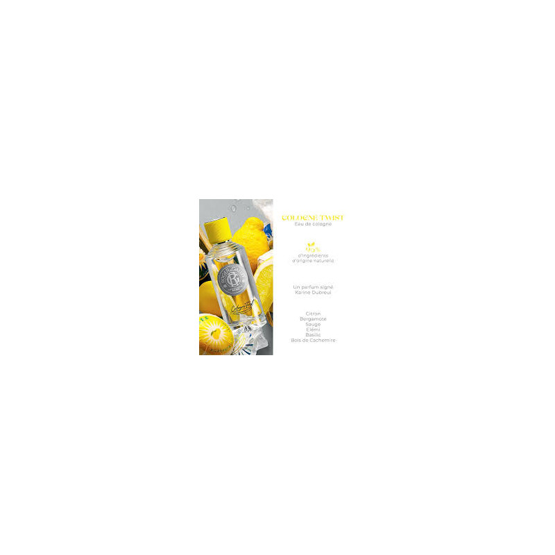 ROGER & GALLET Eau de Cologne Twist 100ml ROGER & GALLET Eau de Cologne Twist 100ml