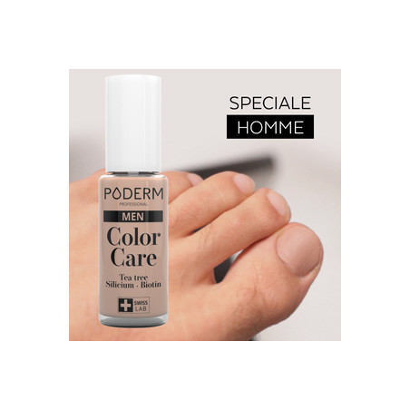 PODERM Vernis à Ongles Soin Color Care Men 8ml