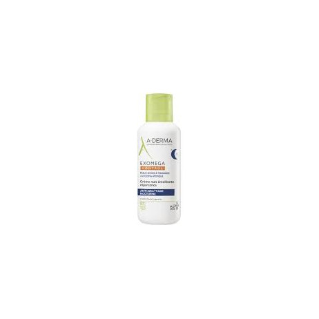 A-DERMA Exomega Control Crème Emolliente Réparatrice Anti-Grattage Nocturne