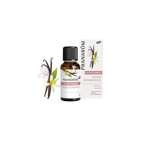 PRANAROM Les Diffusables BIO Tendre Gourmandise Vanille et Cannelle 30ml