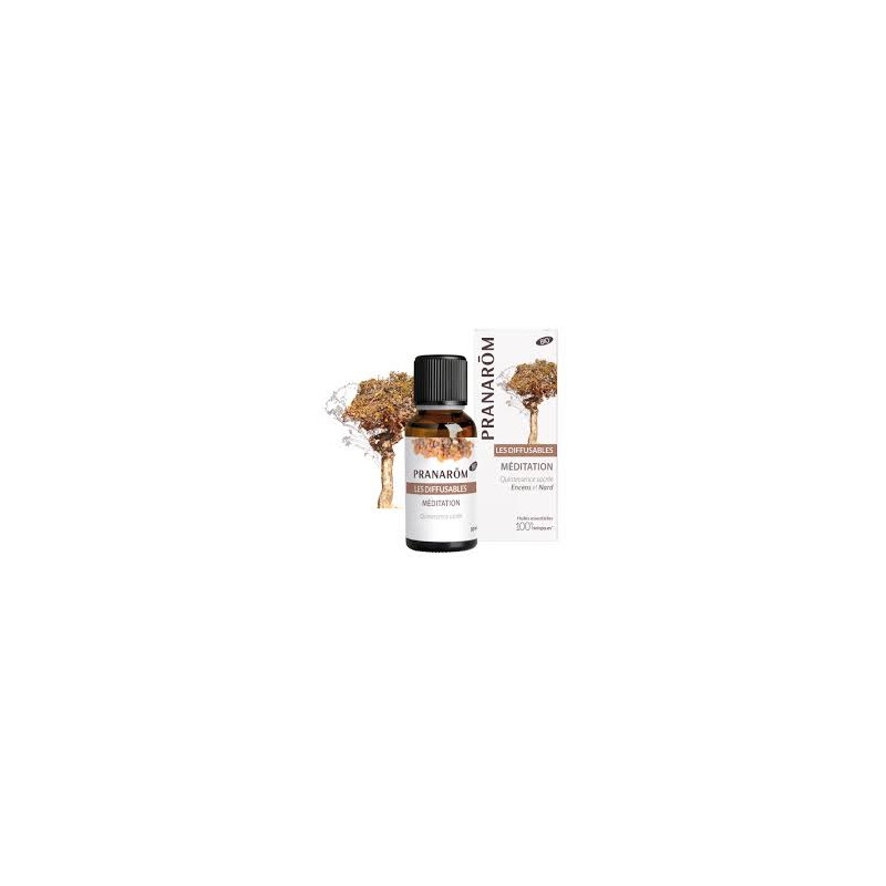 PRANAROM Les Diffusables BIO Méditation Encens 30ml