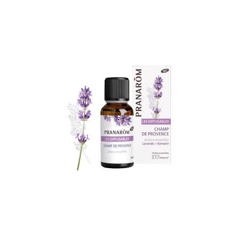 PRANAROM Les Diffusables BIO Champ de Provence Lavande et Romarin 30ml