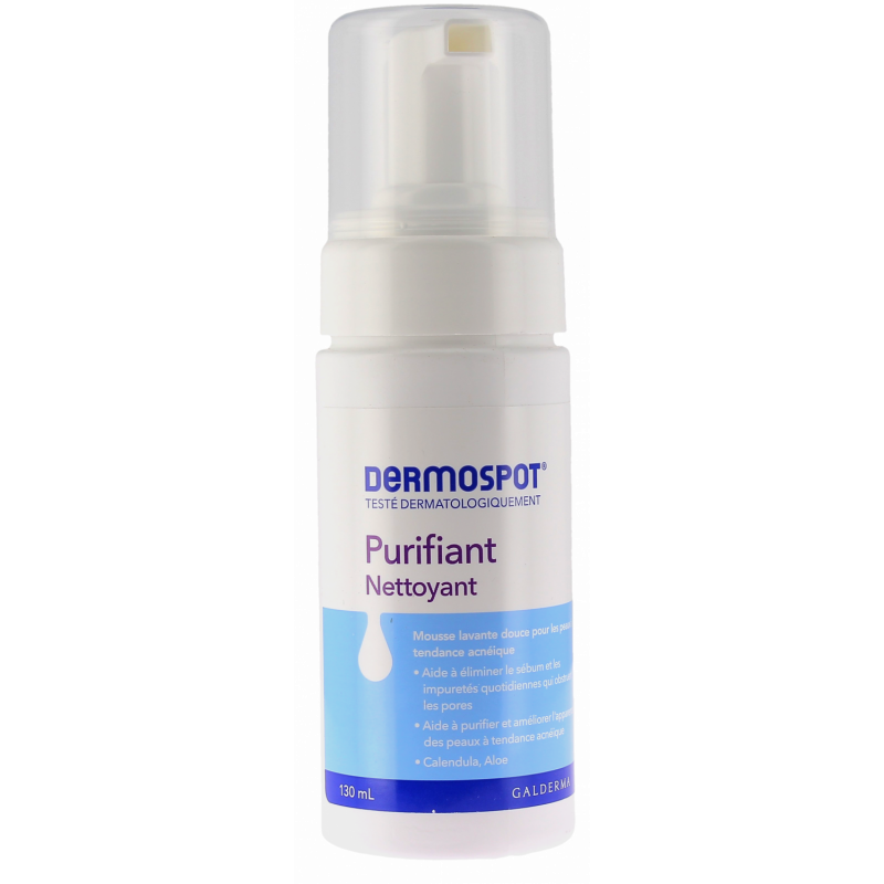 DERMOSPOT Nettoyant Purifiant Flacon Pompe 130ml