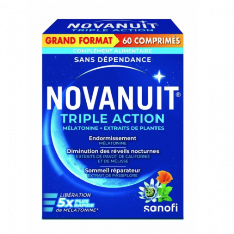 NOVANUIT Triple Action 60 comprimés