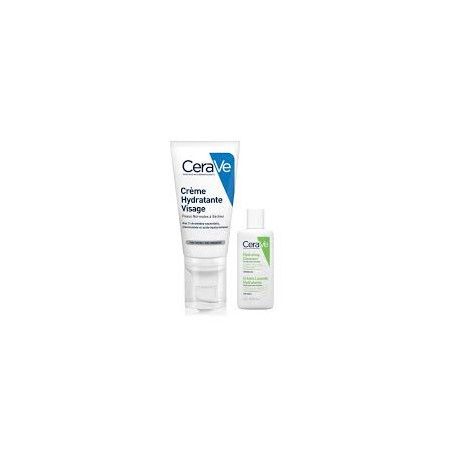 CERAVE Crème Hydratante Visage PM 52ml + Crème Lavante Hydratante 20ml OFFERTE