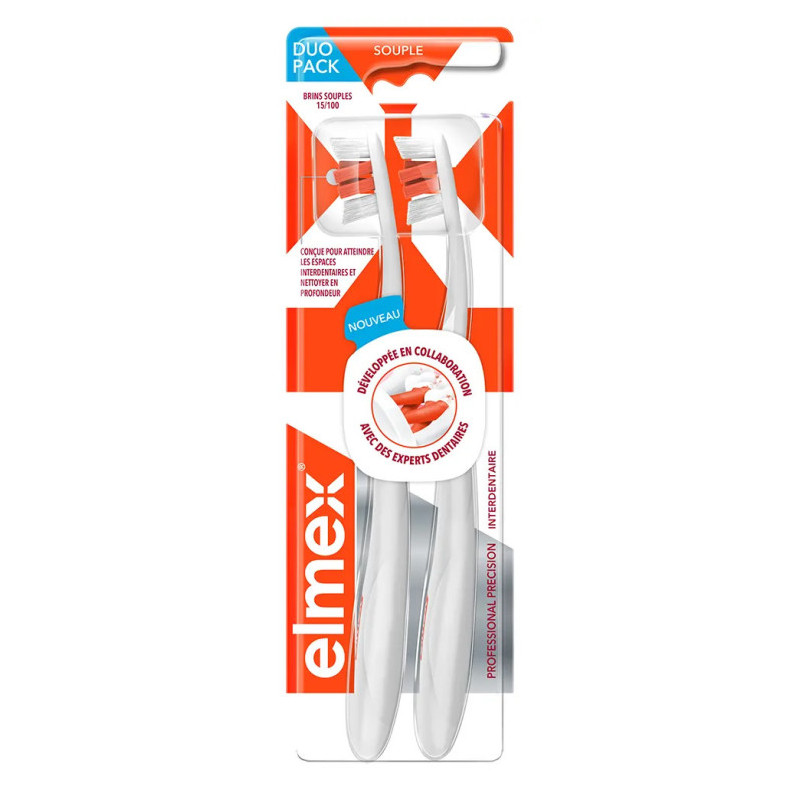ELMEX Duo Pack Brosses à Dents