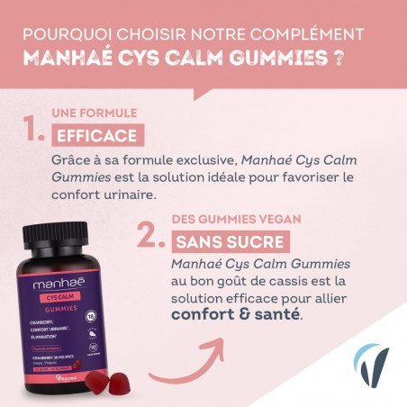 MANHAE Cys Calm 45 Gummies