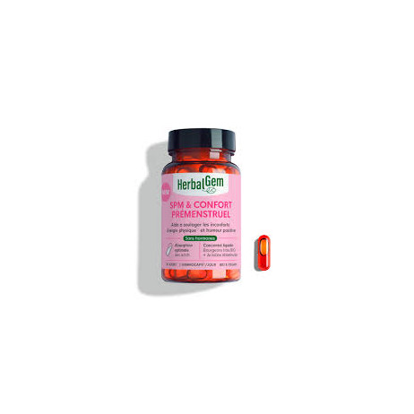 HERBALGEM SPM & Confort Prémenstruel 30 Capsules