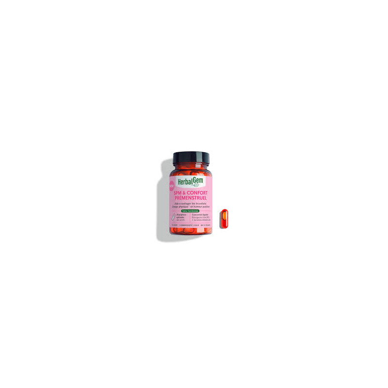 HERBALGEM SPM & Confort Prémenstruel 30 Capsules