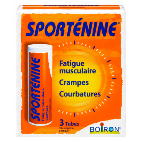 BOIRON Sporténine 3 Tubes 33 Comprimés à Croquer